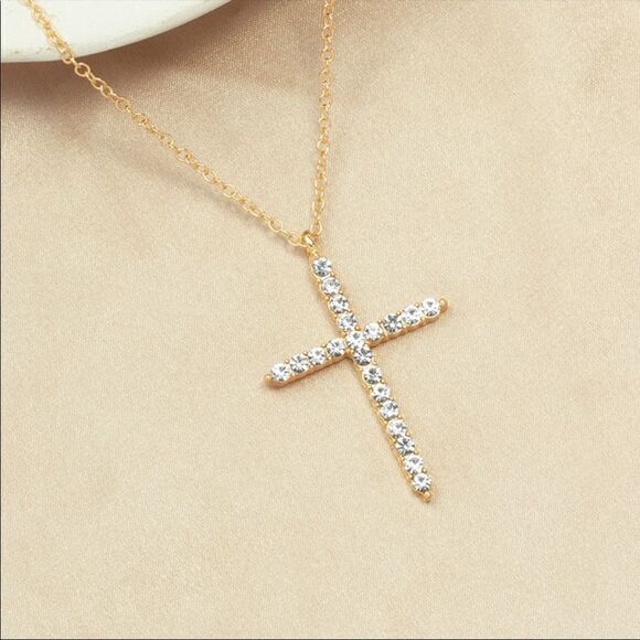 5/$25  Cross Pendant Delicate Necklace - Picture 1 of 7